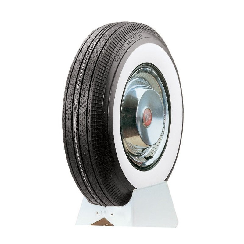 750x14 (750-14) Coker Classic Flanc Blanc 57 mm 750x14 (750-14) Coker Classic Flanc Blanc 57 mm