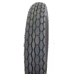 500x16 (5.00-16) 69S TT Coker Beck Flanc Blanc 51 mm: Pneu Moto