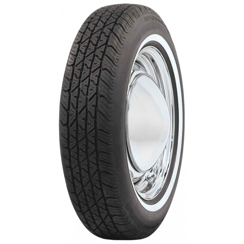 Pneu BfGoodrich Silvertown 165R15 86S TL Flanc Blanc 20 mm ( 3/4") Pneu BfGoodrich Silvertown 165R15 86S TL Flanc Blanc 20 mm ( 3/4")