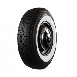 7.25R13 (725SR13) 90S TT Michelin X WHITEWALL 60MM (2 3/8")